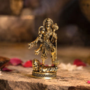 Gold Plated Hanuman Ji Idol for Car Dashboard