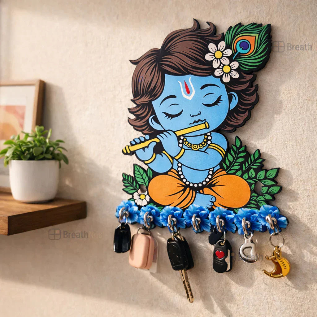 BalKrishna Blessings – Devotional Wall Organizer