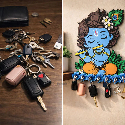 BalKrishna Blessings – Devotional Wall Organizer