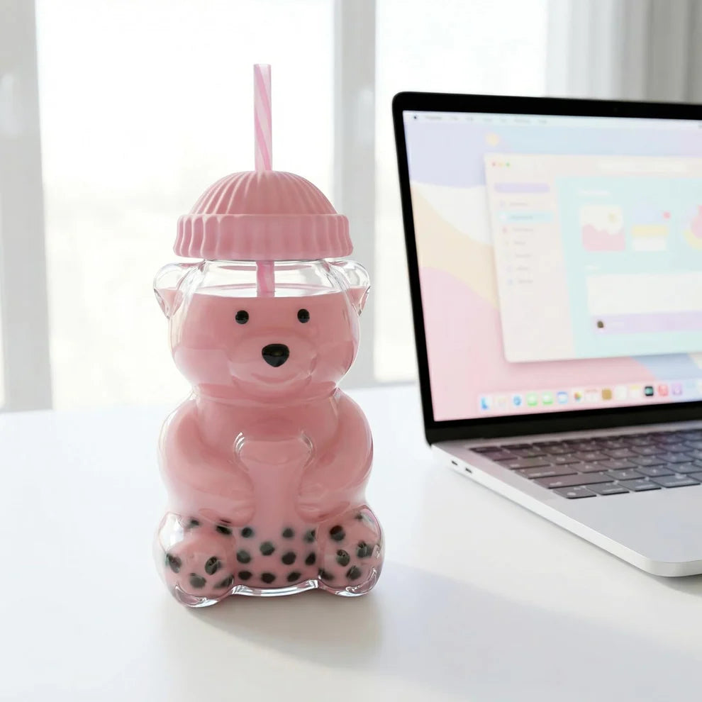Kawaii Bear Premium Tumbler