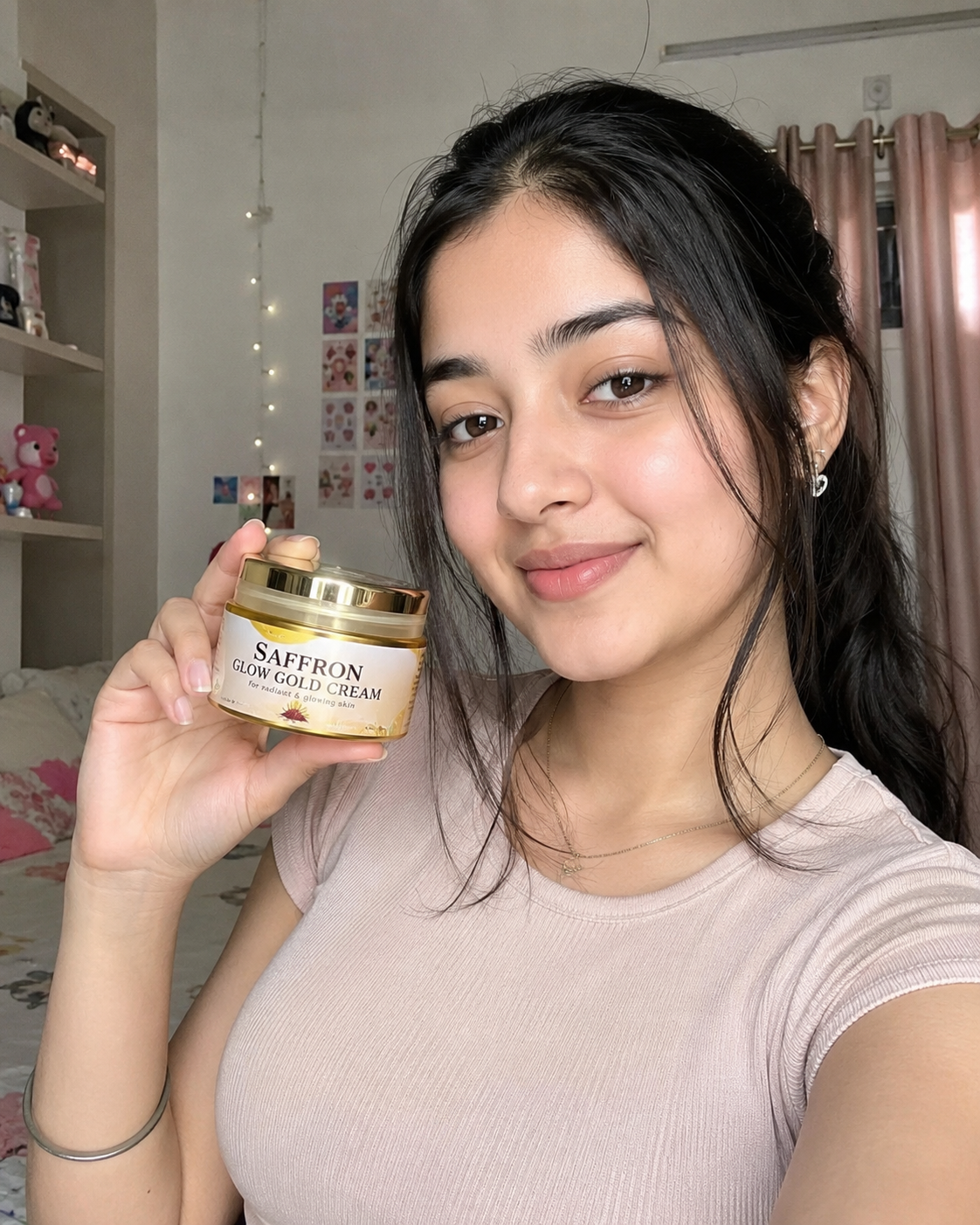 Saffron Glow Gold Cream