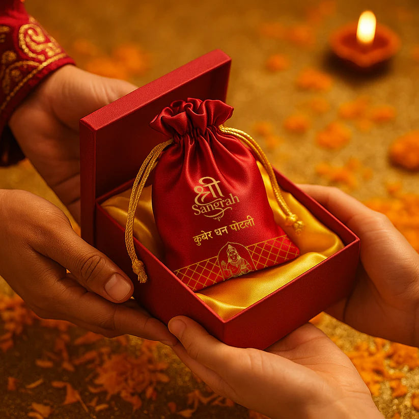 Shri Sangrah Kuber Mahadhan Potli (Free Shri Yantra)