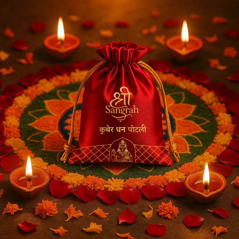 Shri Sangrah Kuber Mahadhan Potli (Free Shri Yantra)