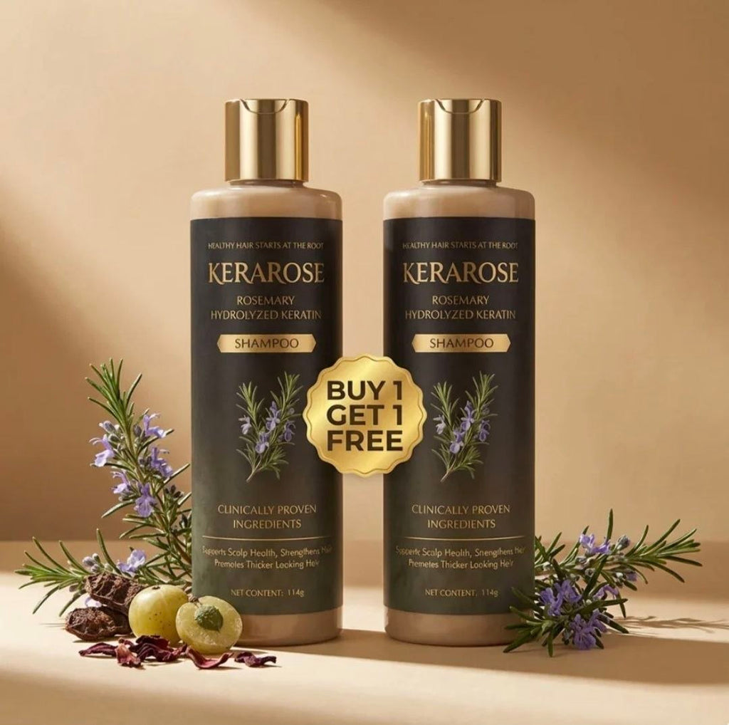 (BUY 1 GET 1 FREE) Kerarose® - Magic Rosemary Hair Growth Shampoo