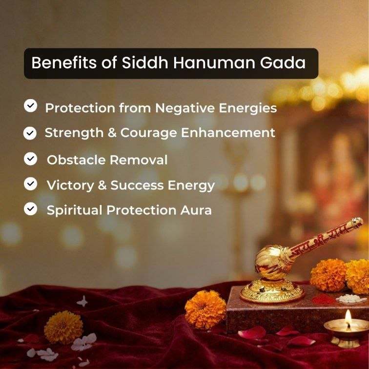 Sacred Siddh Divine Hanuman Gada