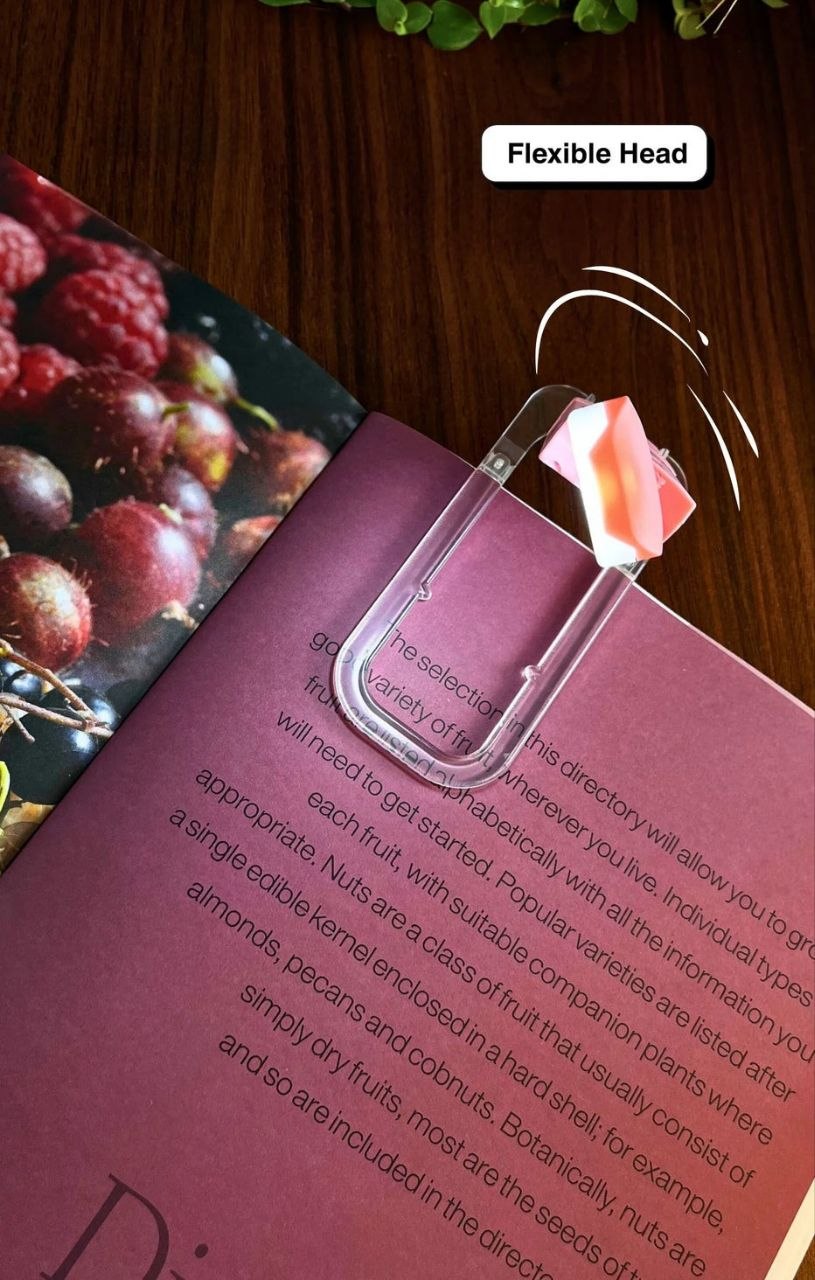LED USB Rechargeable Book Reading Light | 3 Color Modes & Adjustable Brightness