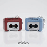 Mini Keychain Audio Recorder | Retro Design