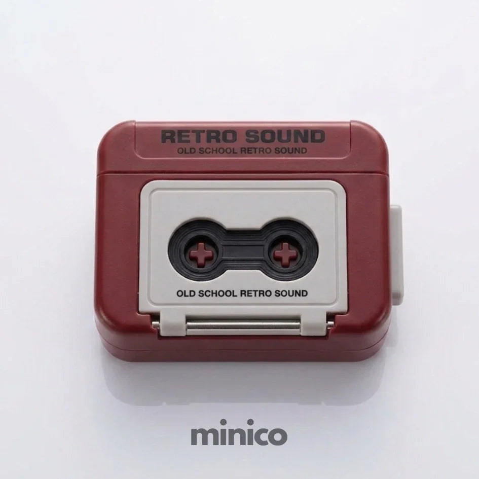 Mini Keychain Audio Recorder | Retro Design