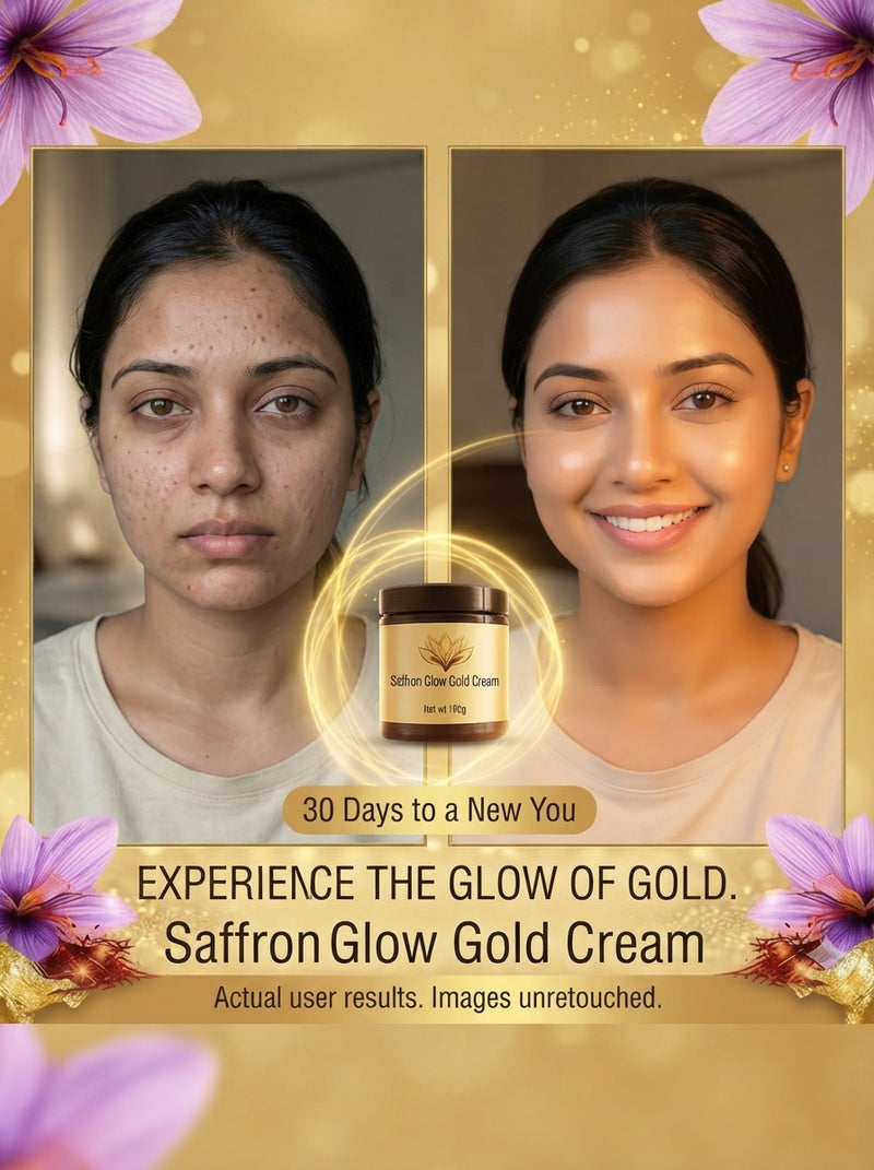 Saffron Glow Gold Cream - social-proof-with-results