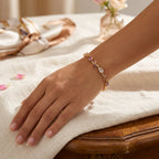 Tulip Floral Bracelet - Coquette Flower Bracelet